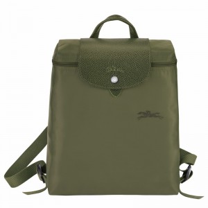 Σακιδια γυναικεια Longchamp Le Pliage Green M πρασινο Greece | L1699919479