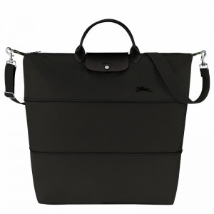 τσάντες ταξιδιού ανδρικα Longchamp Le Pliage Green expandable μαυρα Greece | L1911919001-