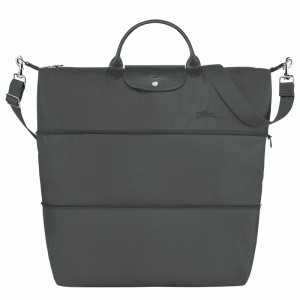 τσάντες ταξιδιού ανδρικα Longchamp Le Pliage Green expandable βαθυ γκρι Greece | L1911919P66-