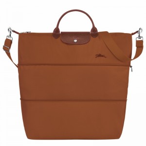 τσάντες ταξιδιού ανδρικα Longchamp Le Pliage Green expandable καφε Greece | L1911919504-