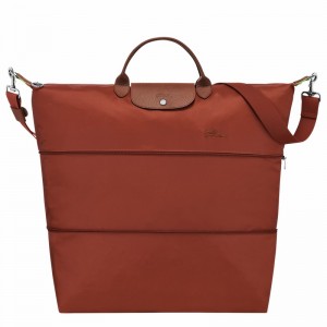 τσάντες ταξιδιού ανδρικα Longchamp Le Pliage Green expandable καφε Greece | L1911919404-