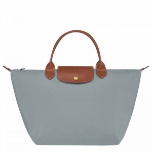 τσαντακι χειροσ γυναικεια Longchamp Le Pliage Original M γκρι Greece | L1623089P80