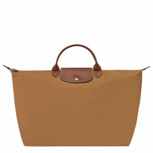 τσάντες ταξιδιού ανδρικα Longchamp Le Pliage Original S Χακί Greece | L1624089P86-