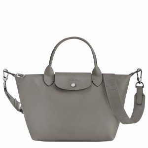 τσαντακι χειροσ γυναικεια Longchamp Le Pliage Xtra S γκρι Greece | L1512987P55