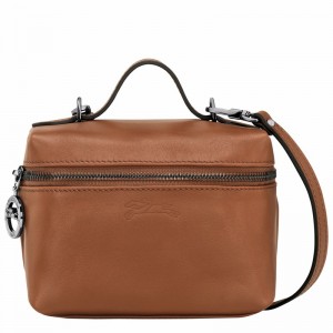 τσαντεσ χιαστι γυναικεια Longchamp Le Pliage Xtra XS καφε Greece | 10187987504