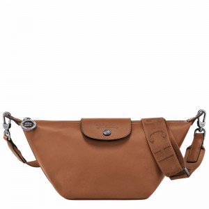 τσαντεσ χιαστι γυναικεια Longchamp Le Pliage Xtra XS καφε Greece | 10212987504