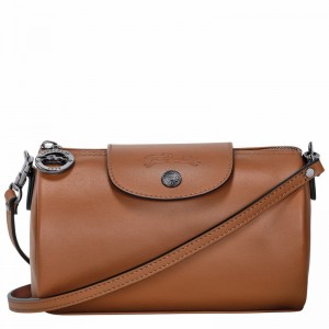 τσαντεσ χιαστι γυναικεια Longchamp Le Pliage Xtra XS καφε Greece | 10255987504