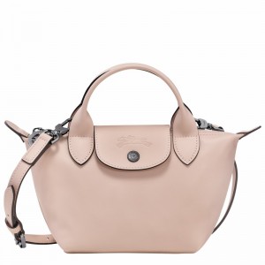 τσαντακι χειροσ γυναικεια Longchamp Le Pliage Xtra XS Μπεζ Greece | L1500987542