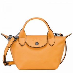 τσαντακι χειροσ γυναικεια Longchamp Le Pliage Xtra XS βερίκοκο Greece | L1500987222