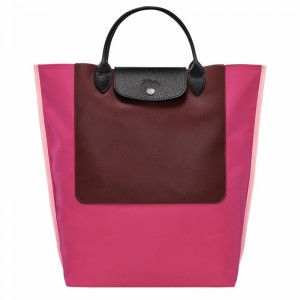 τσάντεσ tote γυναικεια Longchamp Cabas Longchamp M φουξια Greece | 10264093J13