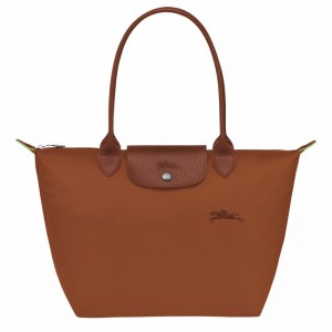 τσάντεσ tote γυναικεια Longchamp Le Pliage Green M καφε Greece | L2605919504