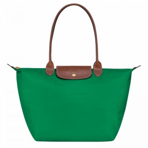 τσάντεσ tote γυναικεια Longchamp Le Pliage Original L πρασινο Greece | L1899089P88