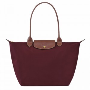 τσάντεσ tote γυναικεια Longchamp Le Pliage Original L μπορντο Greece | L1899089P87