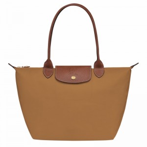 τσάντεσ tote γυναικεια Longchamp Le Pliage Original M Χακί Greece | L2605089P86