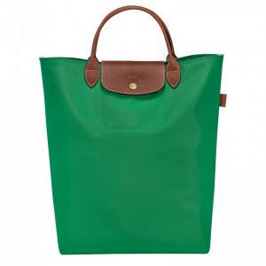 τσάντεσ tote γυναικεια Longchamp Le Pliage Original M πρασινο Greece | 10168089P88