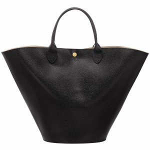 τσάντεσ tote γυναικεια Longchamp ÉPURE XL μαυρα Greece | 10260HYZ001