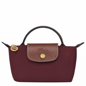 pouches γυναικεια Longchamp Le Pliage Original μπορντο Greece | 34175089P87