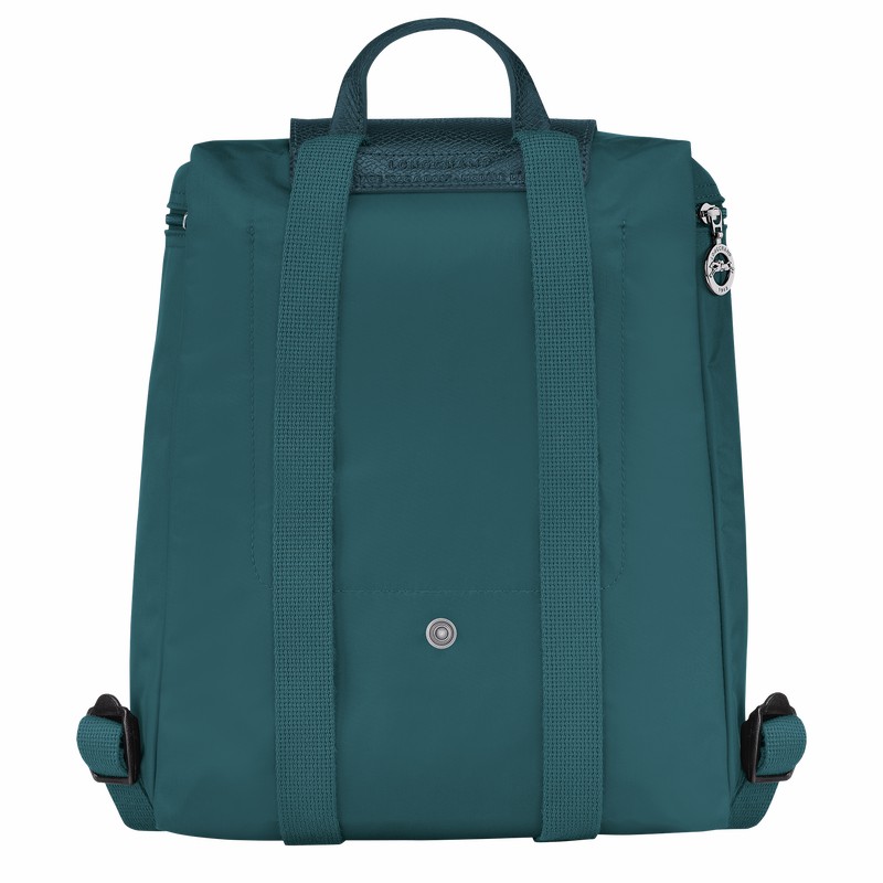 Σακιδια ανδρικα Longchamp Le Pliage Green M παγώνι Greece | L1699919P89-