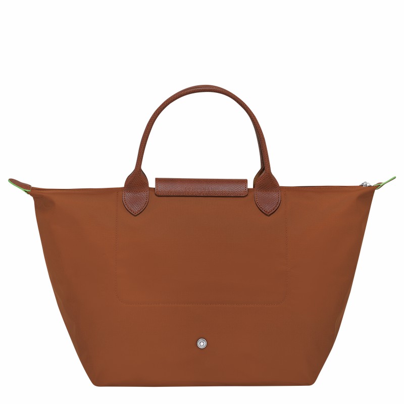 τσαντακι χειροσ γυναικεια Longchamp Le Pliage Green M καφε Greece | L1623919504