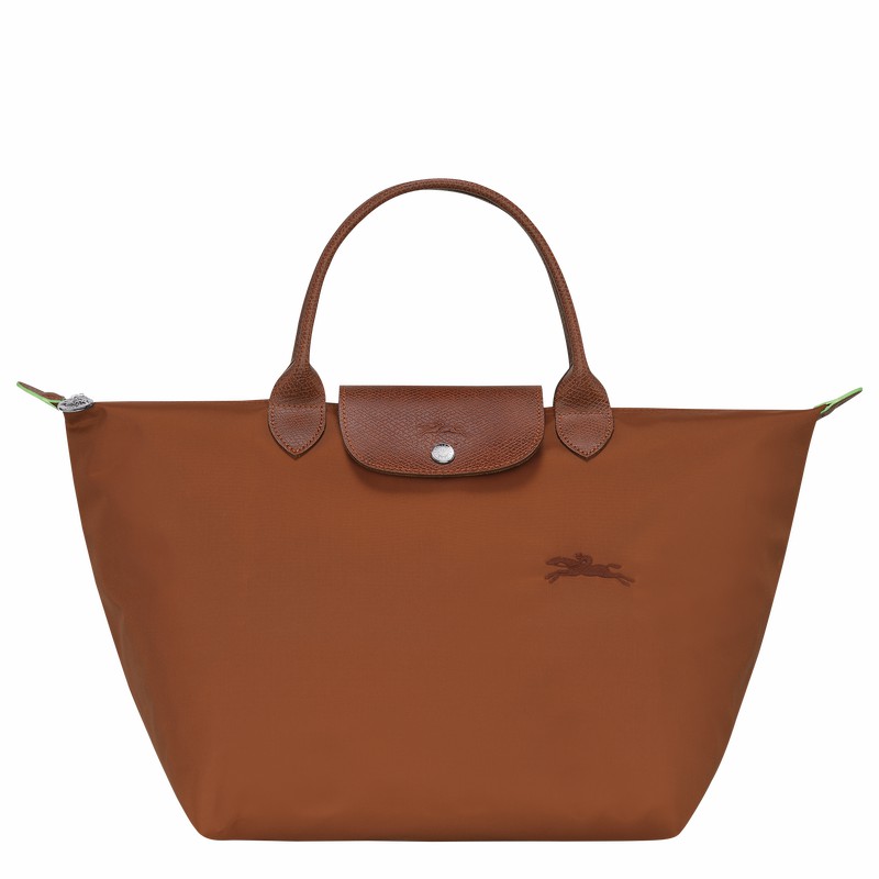 τσαντακι χειροσ γυναικεια Longchamp Le Pliage Green M καφε Greece | L1623919504