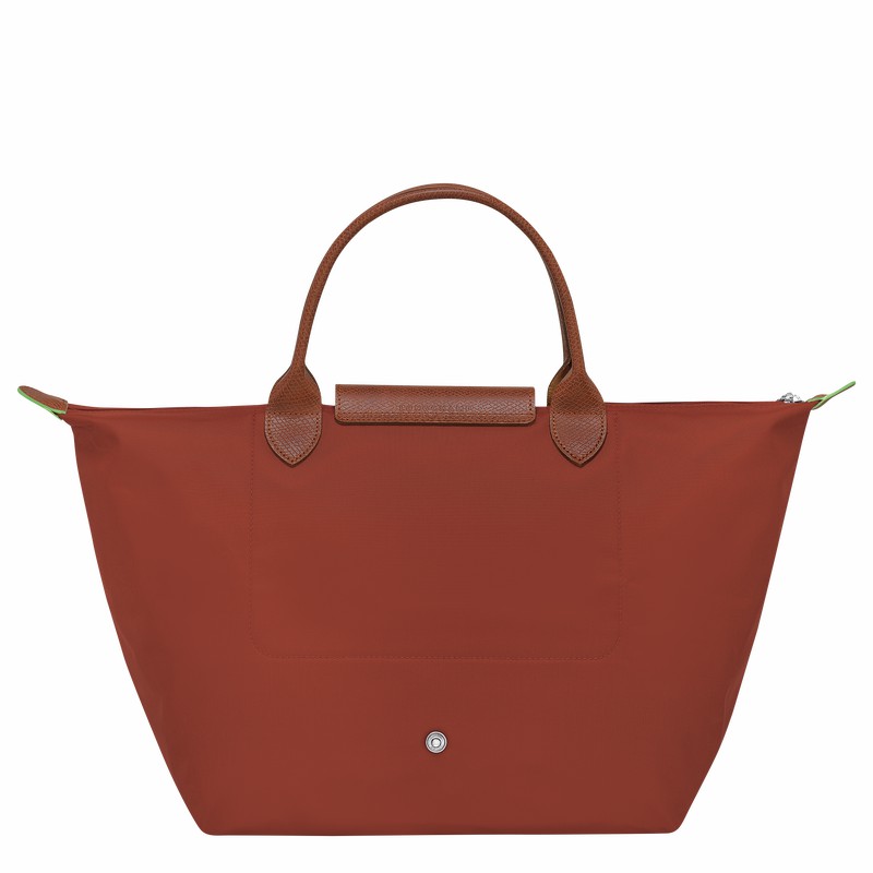 τσαντακι χειροσ γυναικεια Longchamp Le Pliage Green M καφε Greece | L1623919404