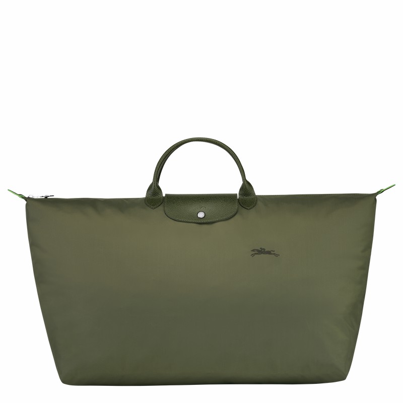 τσάντες ταξιδιού ανδρικα Longchamp Le Pliage Green M πρασινο Greece | L1625919479-