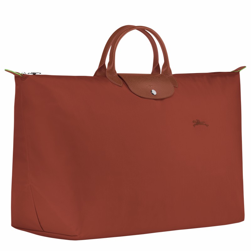 τσάντες ταξιδιού γυναικεια Longchamp Le Pliage Green M καφε Greece | L1625919404