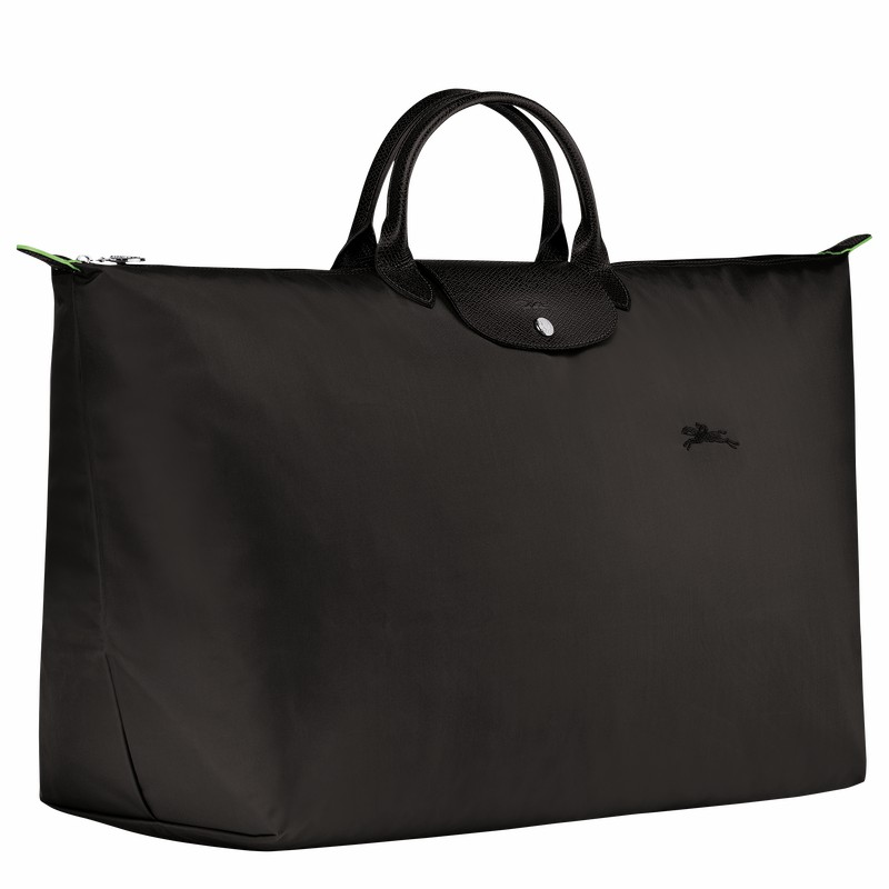 τσάντες ταξιδιού γυναικεια Longchamp Le Pliage Green M μαυρα Greece | L1625919001