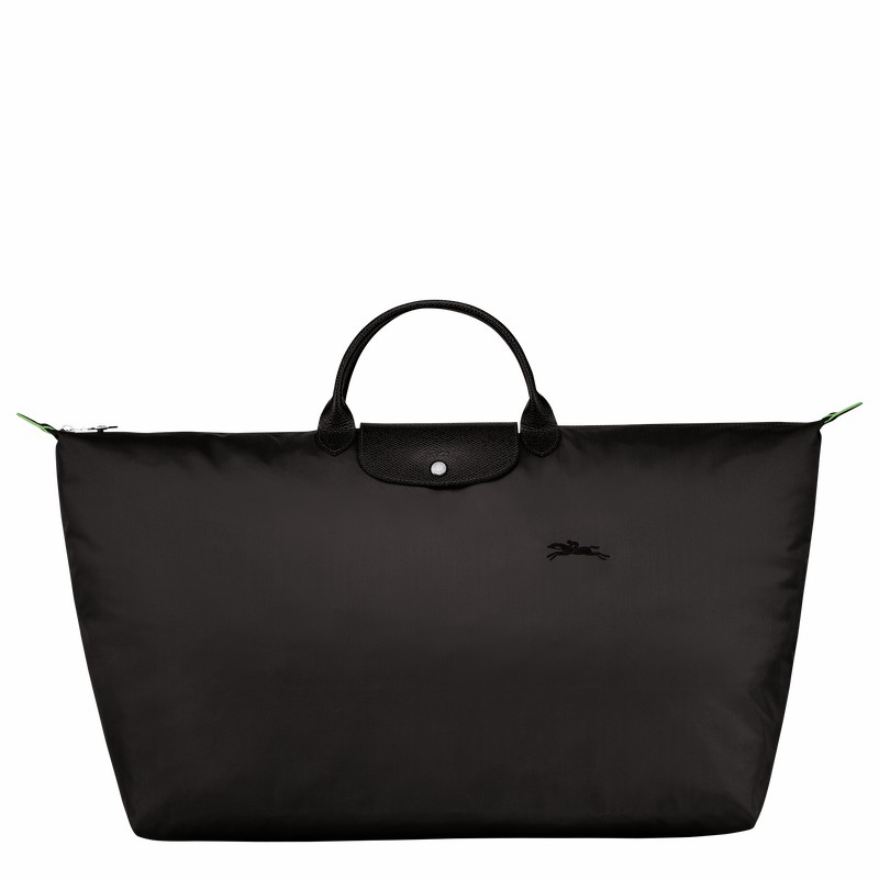 τσάντες ταξιδιού γυναικεια Longchamp Le Pliage Green M μαυρα Greece | L1625919001