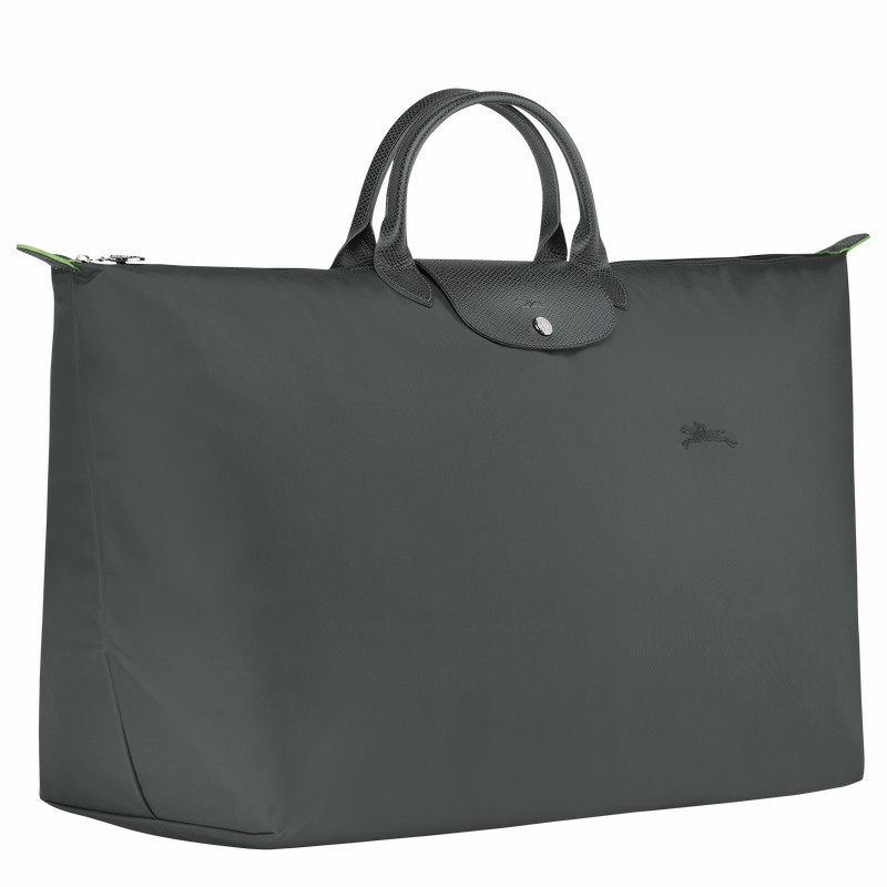 τσάντες ταξιδιού ανδρικα Longchamp Le Pliage Green M βαθυ γκρι Greece | L1625919P66-