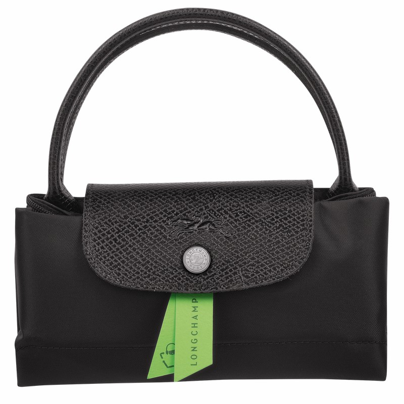 τσαντακι χειροσ γυναικεια Longchamp Le Pliage Green S μαυρα Greece | L1621919001