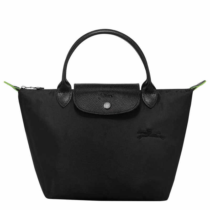 τσαντακι χειροσ γυναικεια Longchamp Le Pliage Green S μαυρα Greece | L1621919001