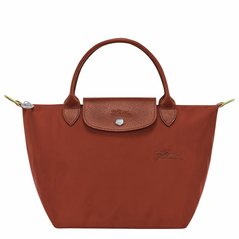 τσαντακι χειροσ γυναικεια Longchamp Le Pliage Green S καφε Greece | L1621919404