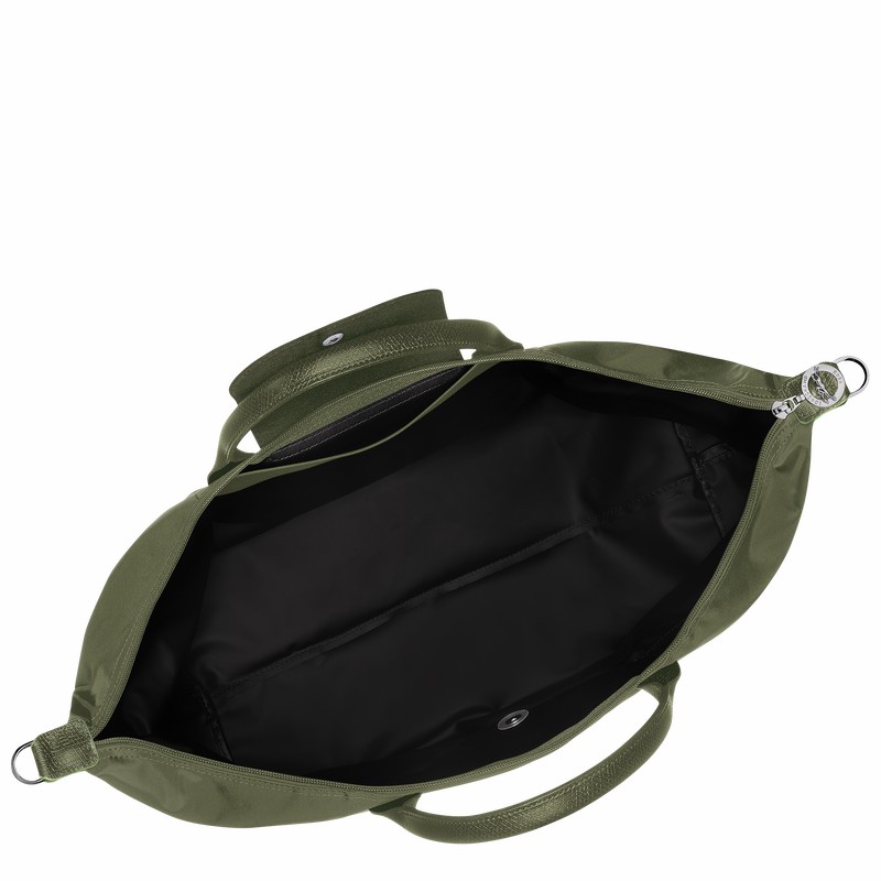 τσάντες ταξιδιού ανδρικα Longchamp Le Pliage Green expandable πρασινο Greece | L1911919479-