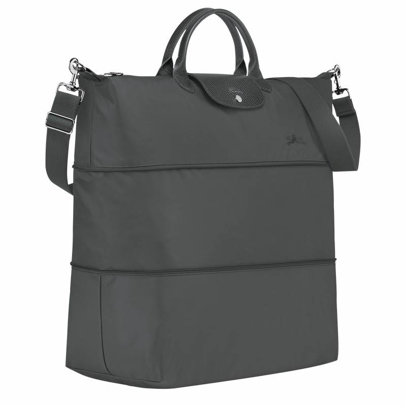 τσάντες ταξιδιού ανδρικα Longchamp Le Pliage Green expandable βαθυ γκρι Greece | L1911919P66-