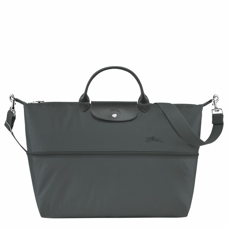 τσάντες ταξιδιού ανδρικα Longchamp Le Pliage Green expandable βαθυ γκρι Greece | L1911919P66-