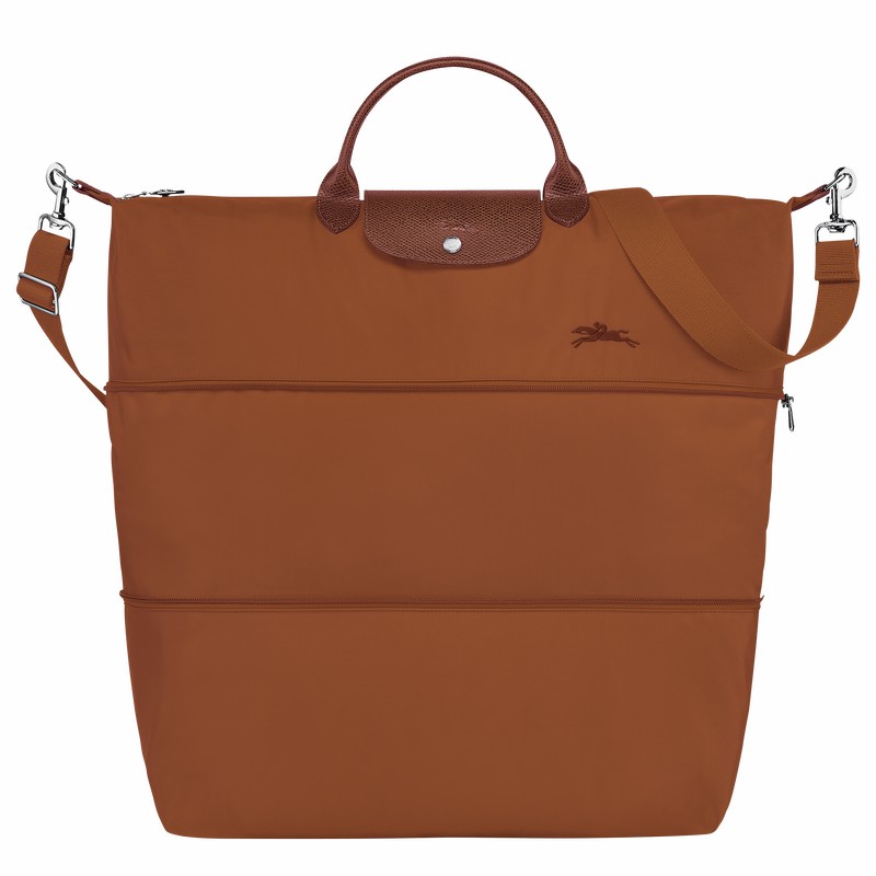 τσάντες ταξιδιού γυναικεια Longchamp Le Pliage Green expandable καφε Greece | L1911919504