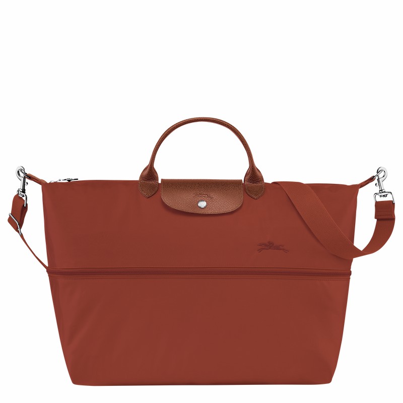 τσάντες ταξιδιού ανδρικα Longchamp Le Pliage Green expandable καφε Greece | L1911919404-