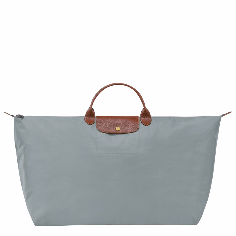 τσάντες ταξιδιού ανδρικα Longchamp Le Pliage Original M γκρι Greece | L1625089P80-