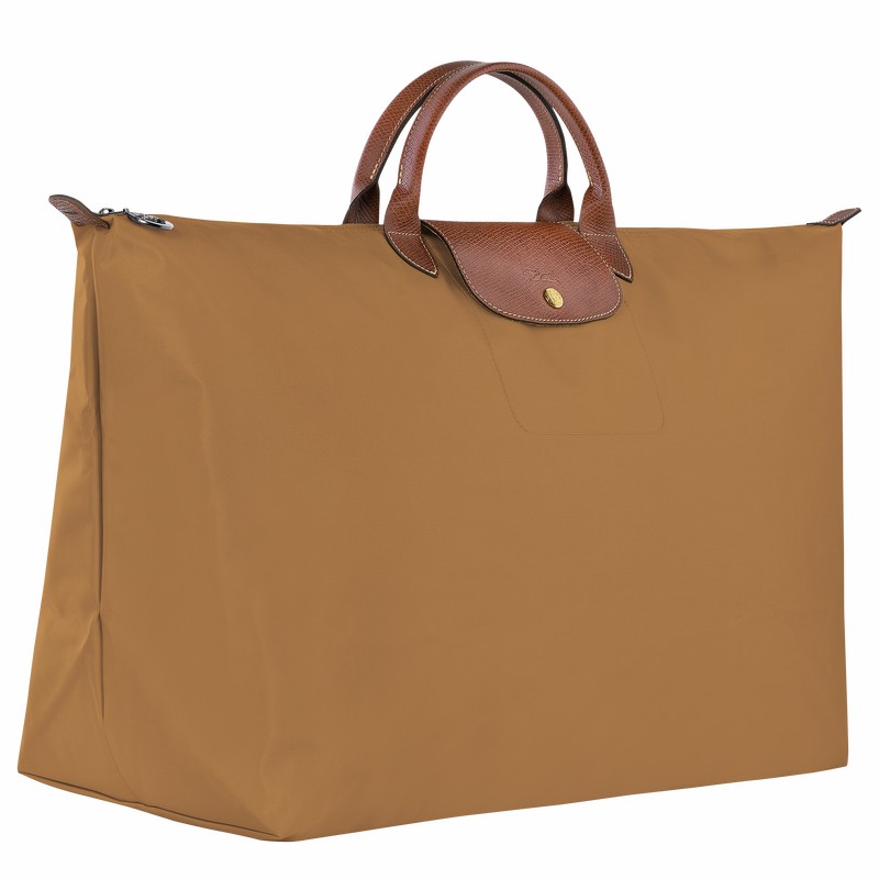 τσάντες ταξιδιού ανδρικα Longchamp Le Pliage Original M Χακί Greece | L1625089P86-