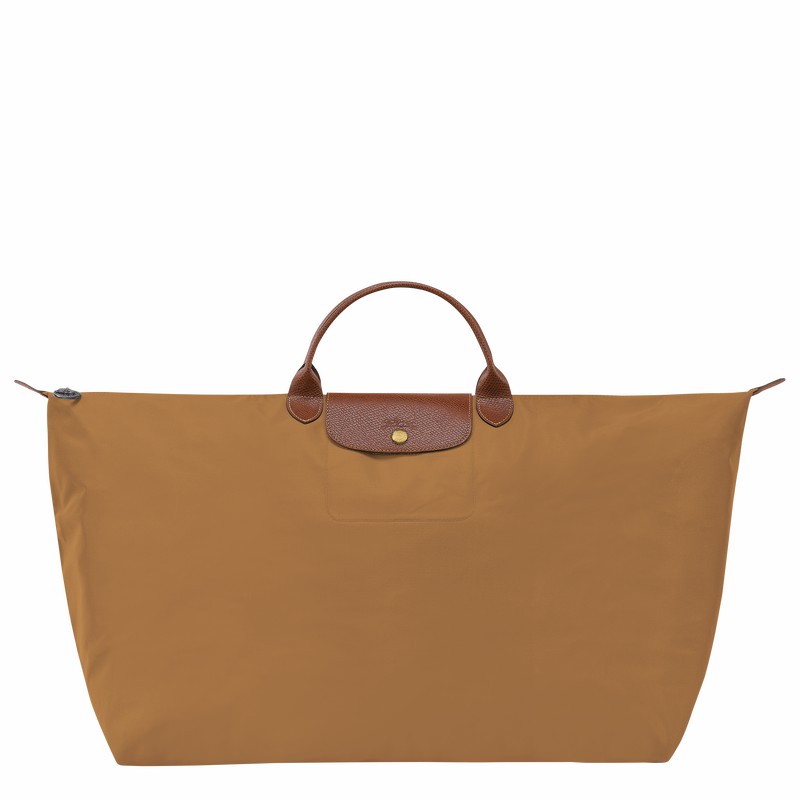 τσάντες ταξιδιού ανδρικα Longchamp Le Pliage Original M Χακί Greece | L1625089P86-