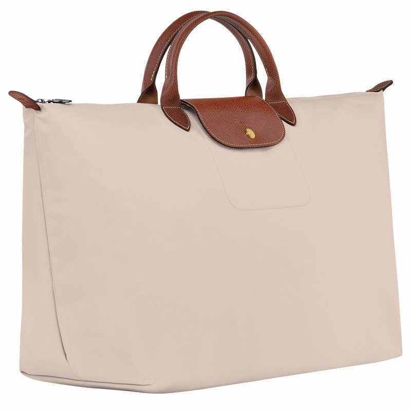 τσάντες ταξιδιού ανδρικα Longchamp Le Pliage Original S ασπρα Greece | L1624089P71-