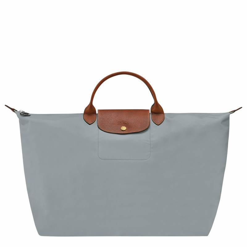 τσάντες ταξιδιού ανδρικα Longchamp Le Pliage Original S γκρι Greece | L1624089P80-