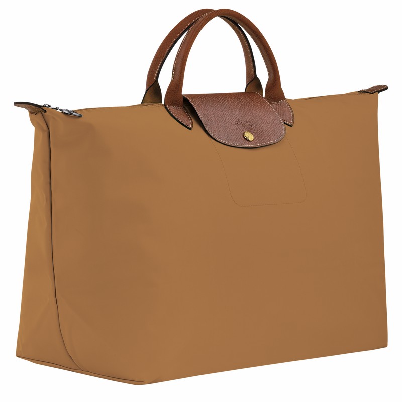 τσάντες ταξιδιού ανδρικα Longchamp Le Pliage Original S Χακί Greece | L1624089P86-