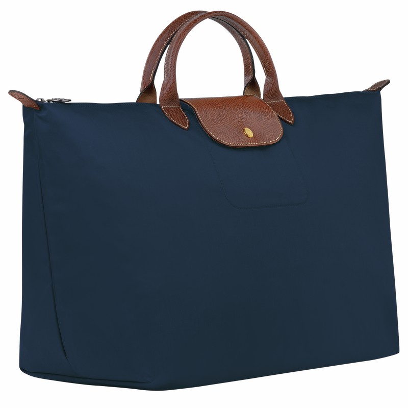 τσάντες ταξιδιού γυναικεια Longchamp Le Pliage Original S σκουρο μπλε Greece | L1624089P68