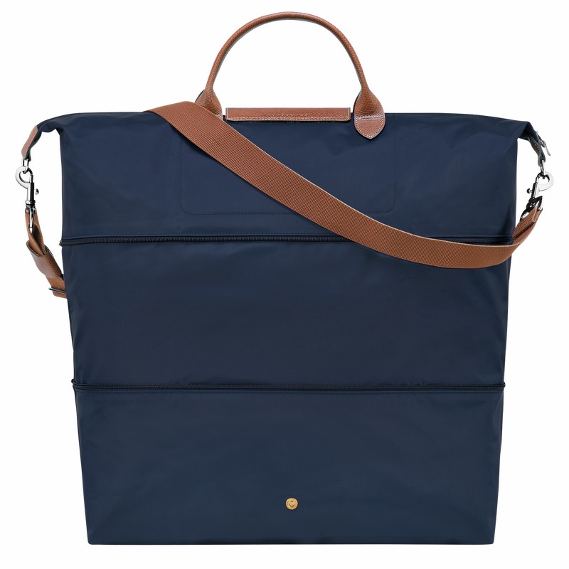 τσάντες ταξιδιού ανδρικα Longchamp Le Pliage Original expandable σκουρο μπλε Greece | L1911089P68-