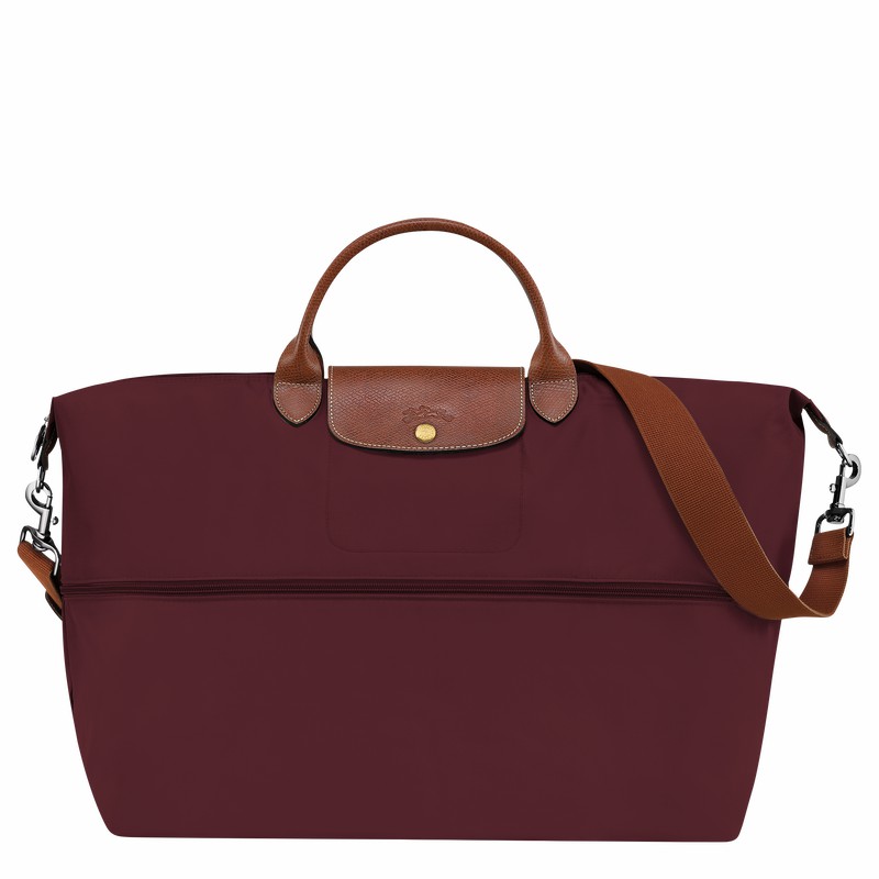 τσάντες ταξιδιού ανδρικα Longchamp Le Pliage Original expandable μπορντο Greece | L1911089P87-