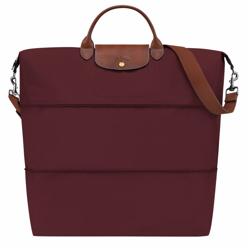 τσάντες ταξιδιού ανδρικα Longchamp Le Pliage Original expandable μπορντο Greece | L1911089P87-