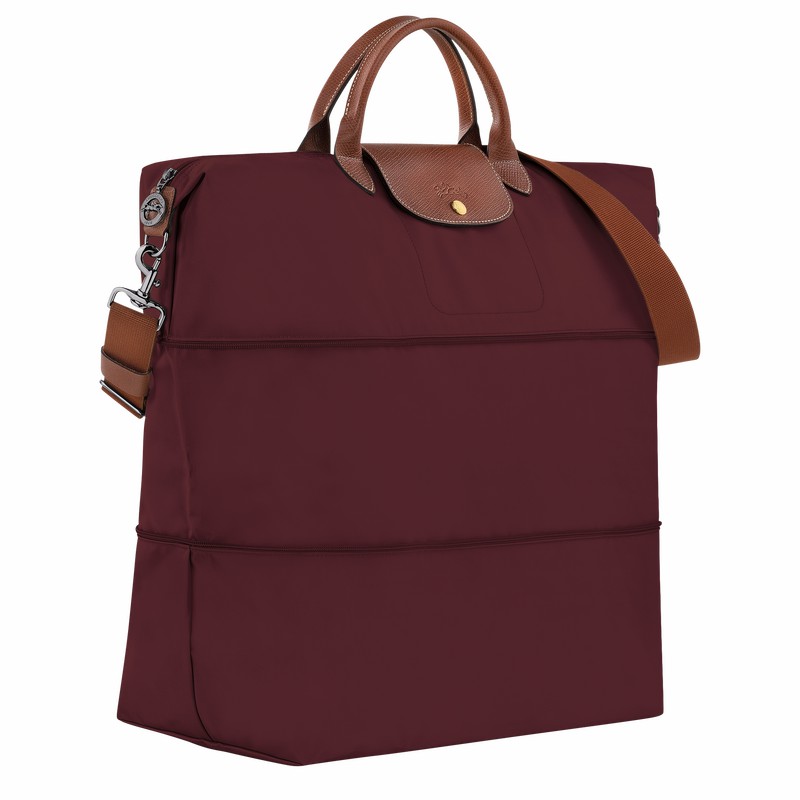 τσάντες ταξιδιού γυναικεια Longchamp Le Pliage Original expandable μπορντο Greece | L1911089P87