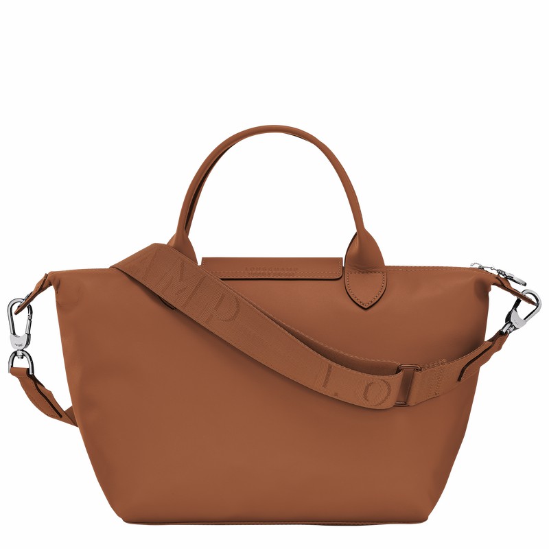 τσαντακι χειροσ γυναικεια Longchamp Le Pliage Xtra S καφε Greece | L1512987504